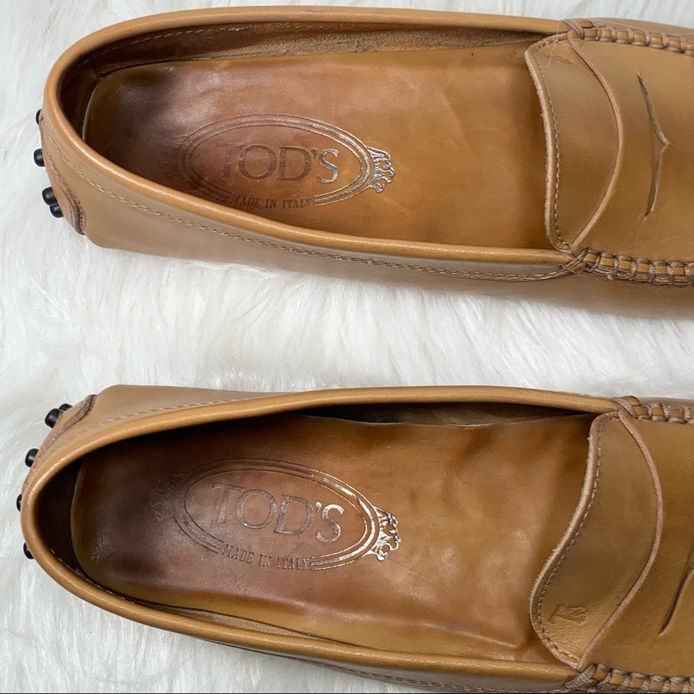 SOLD-Tod’s Slip On Flat Driving Loafers - Picture 11 of 12